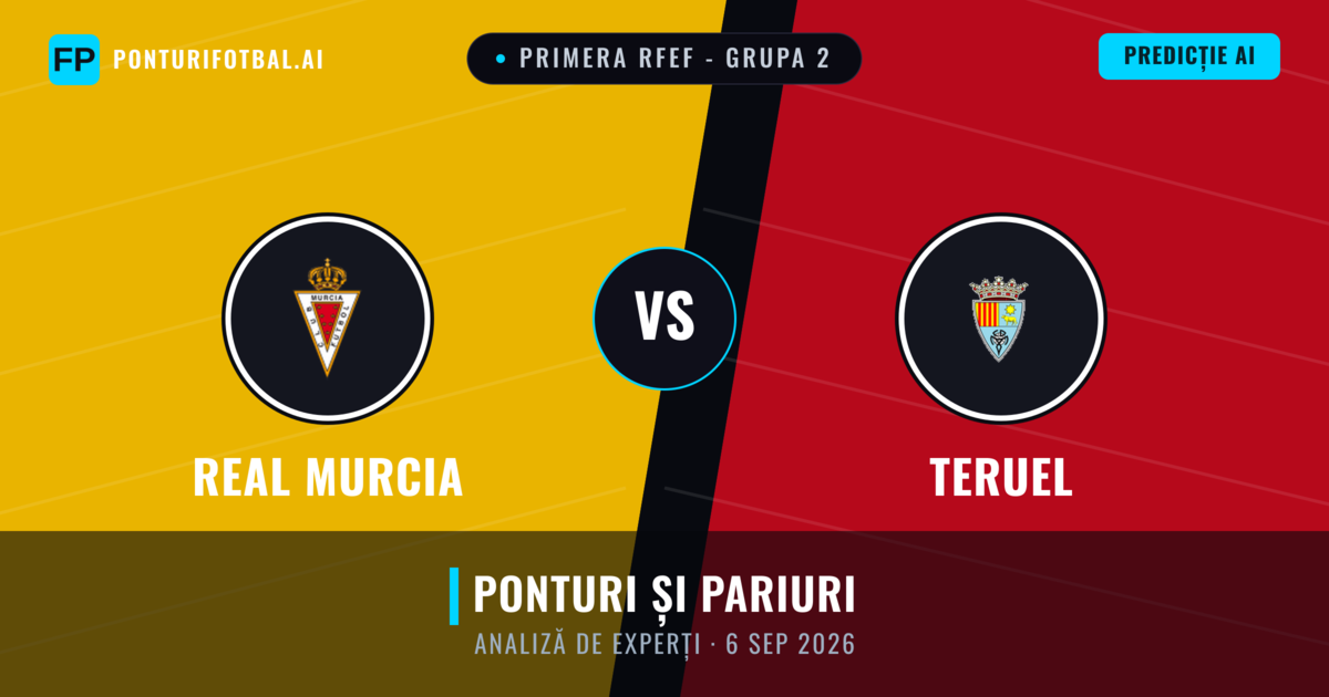 Real Murcia vs Teruel — pronostic și avancronică meci