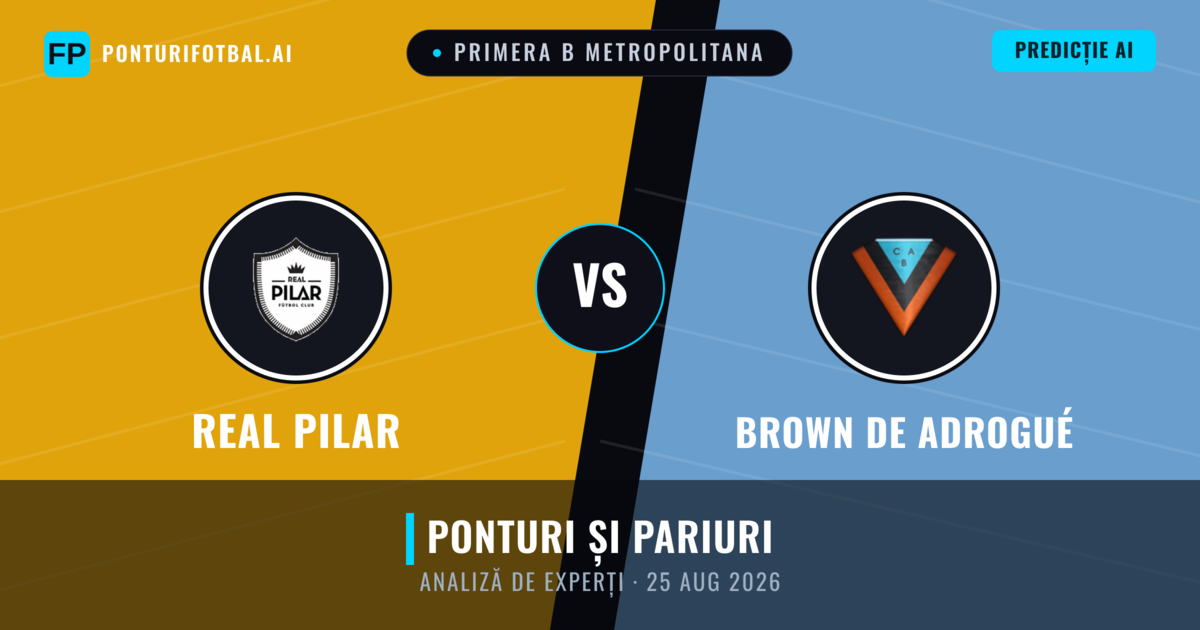 Real Pilar vs Brown de Adrogué — pronostic și avancronică meci