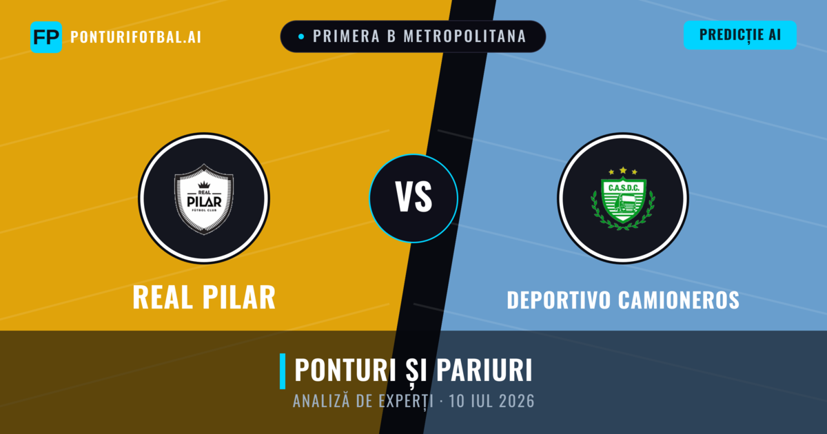 Real Pilar vs Deportivo Camioneros — pronostic și avancronică meci