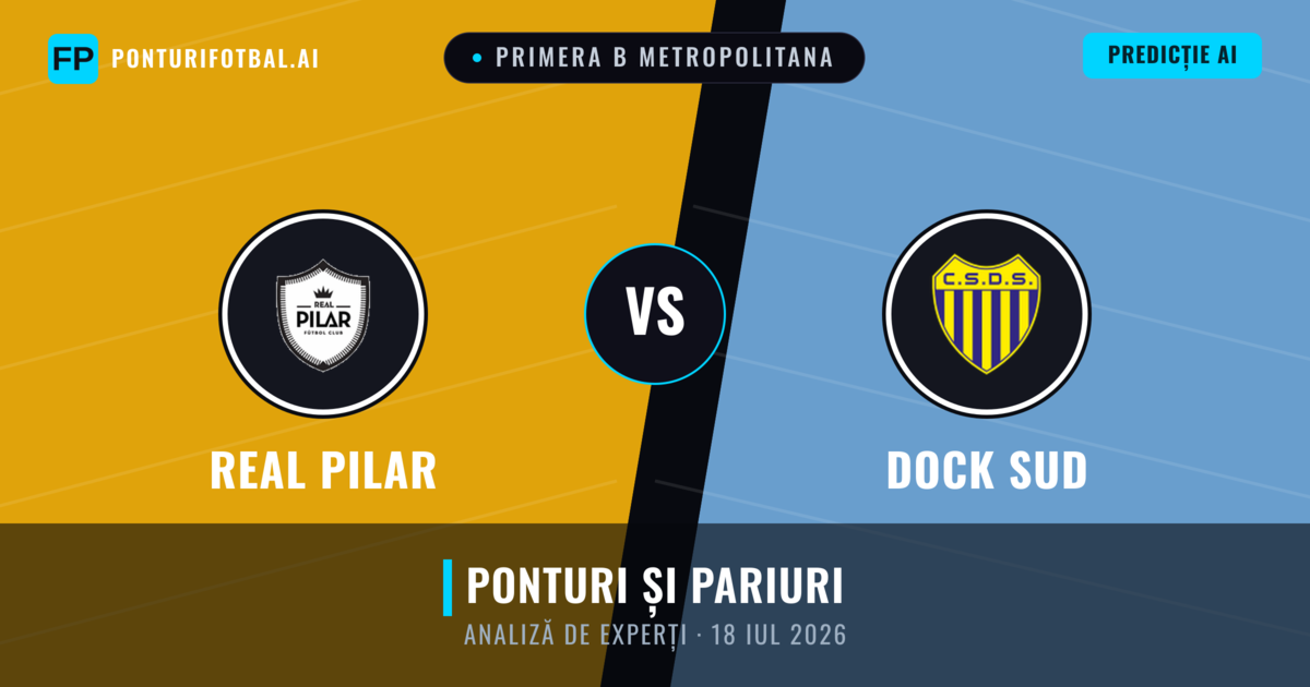 Real Pilar vs Dock Sud — pronostic și avancronică meci