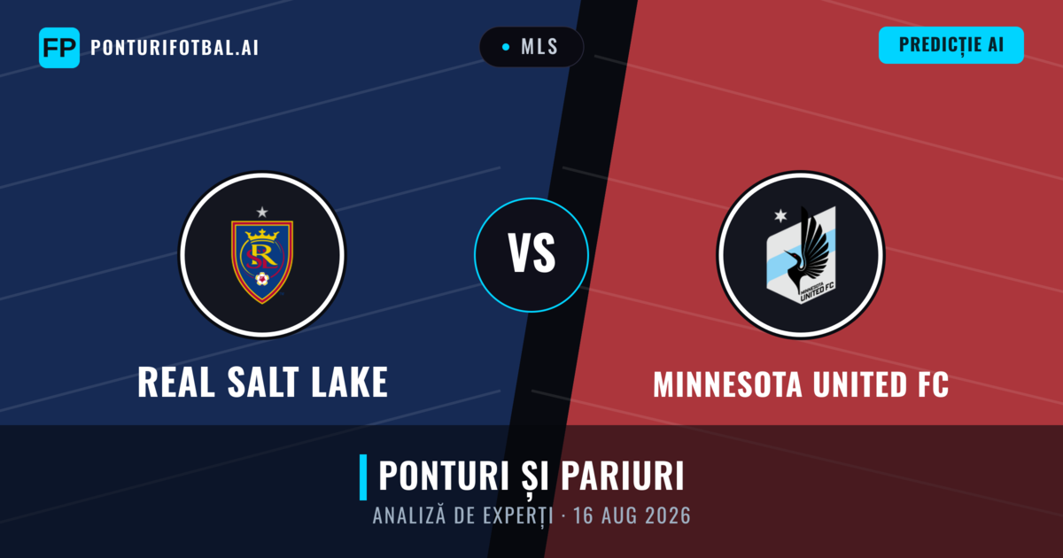 Real Salt Lake vs Minnesota United FC — pronostic și avancronică meci