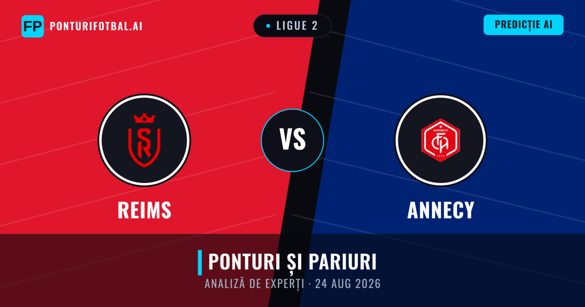 Reims vs Annecy — pronostic și avancronică meci