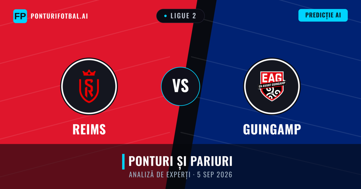 Reims vs Guingamp — pronostic și avancronică meci