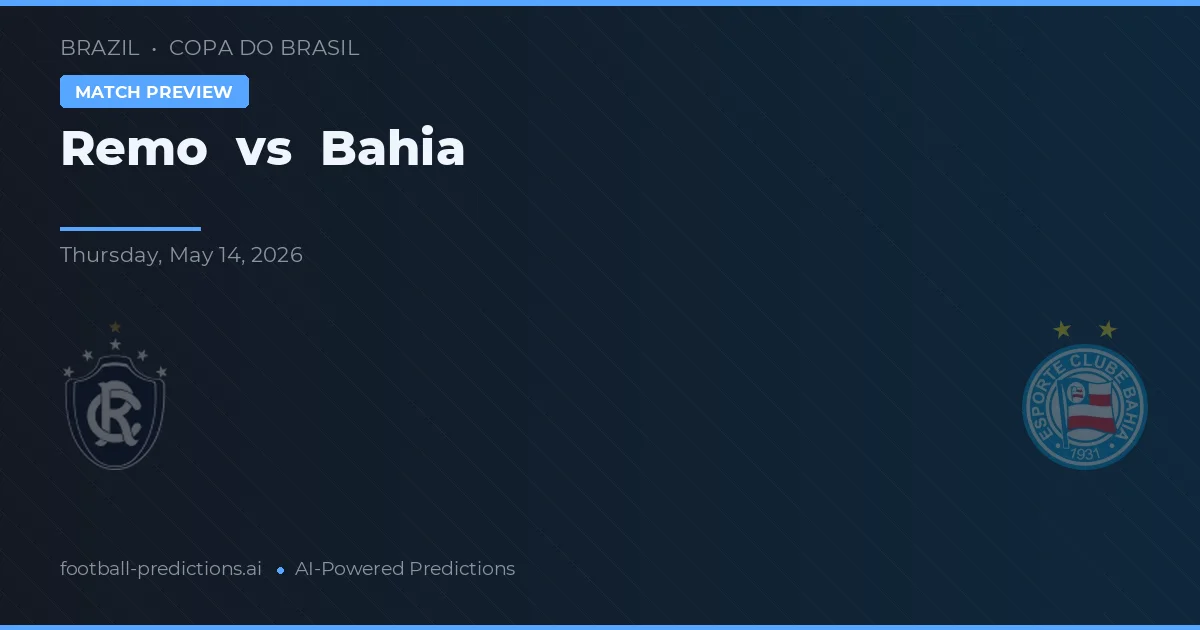 Remo vs Bahia — pronostic și avancronică meci