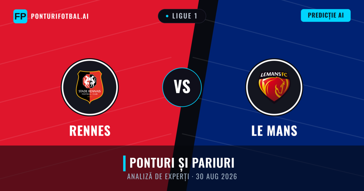 Rennes vs Le Mans — pronostic și avancronică meci