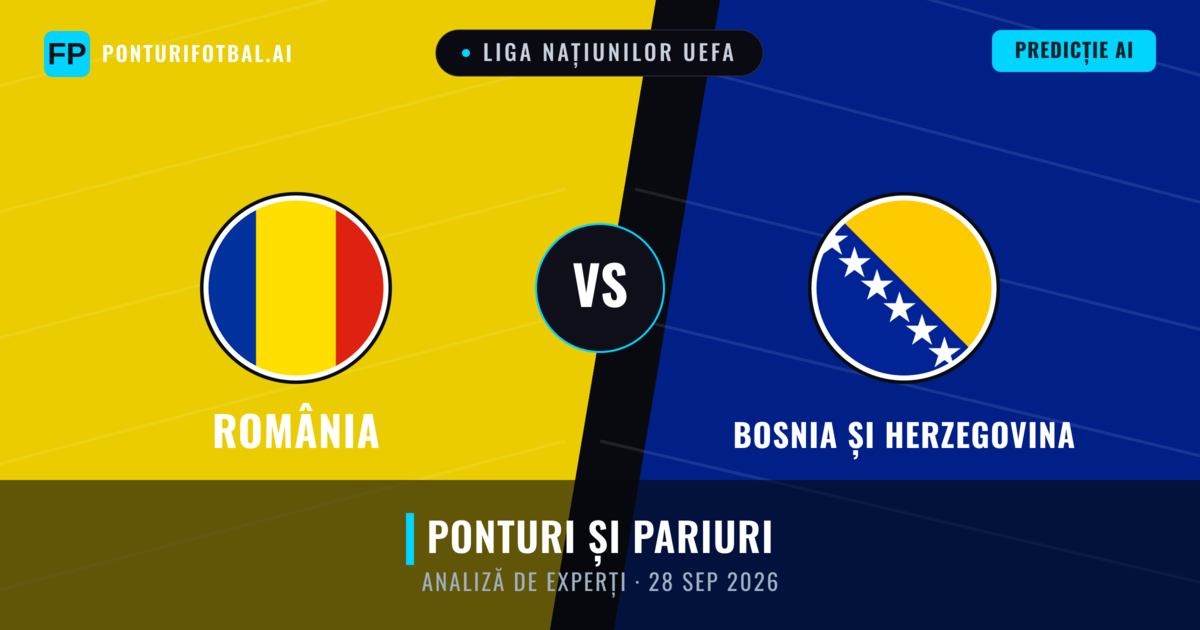 România vs Bosnia și Herzegovina — pronostic și avancronică meci