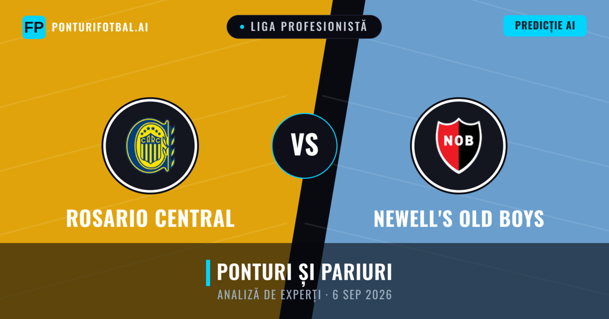 Rosario Central vs Newell's Old Boys — pronostic și avancronică meci