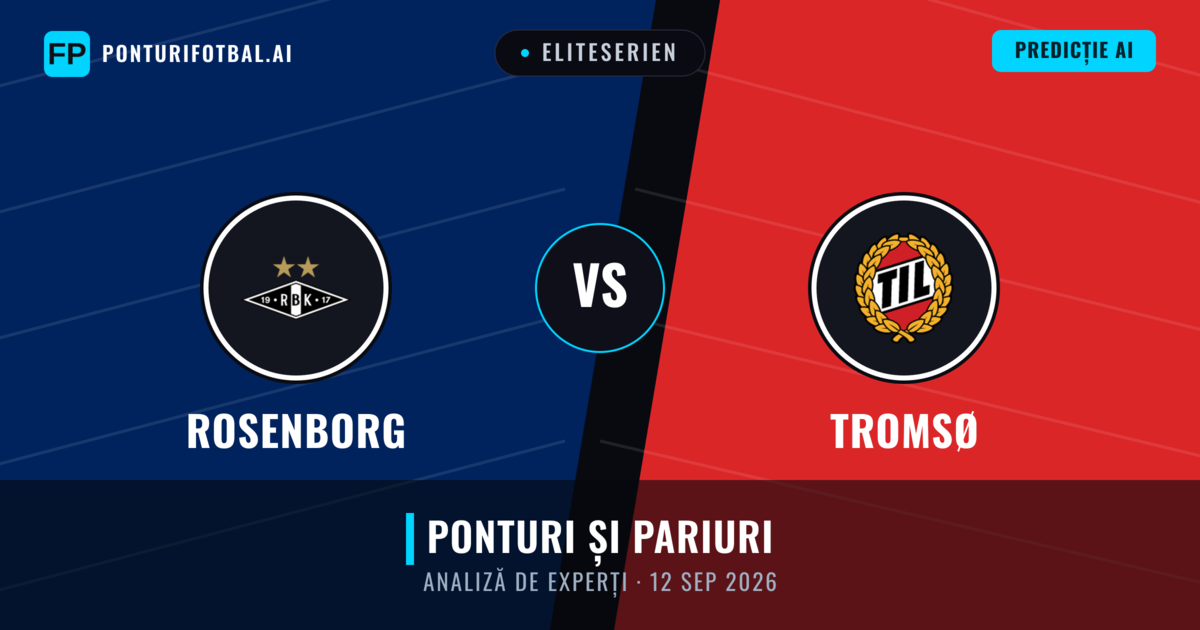 Rosenborg vs Tromsø — pronostic și avancronică meci
