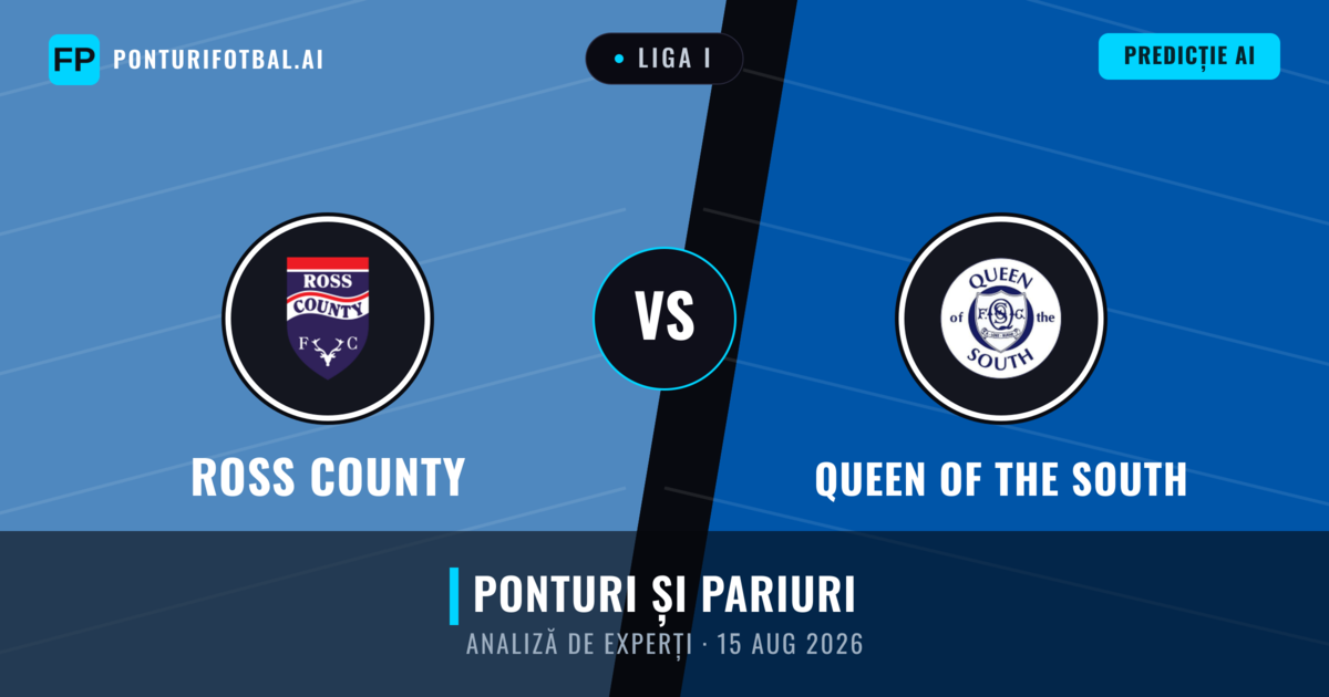 Ross County vs Queen of the South — pronostic și avancronică meci