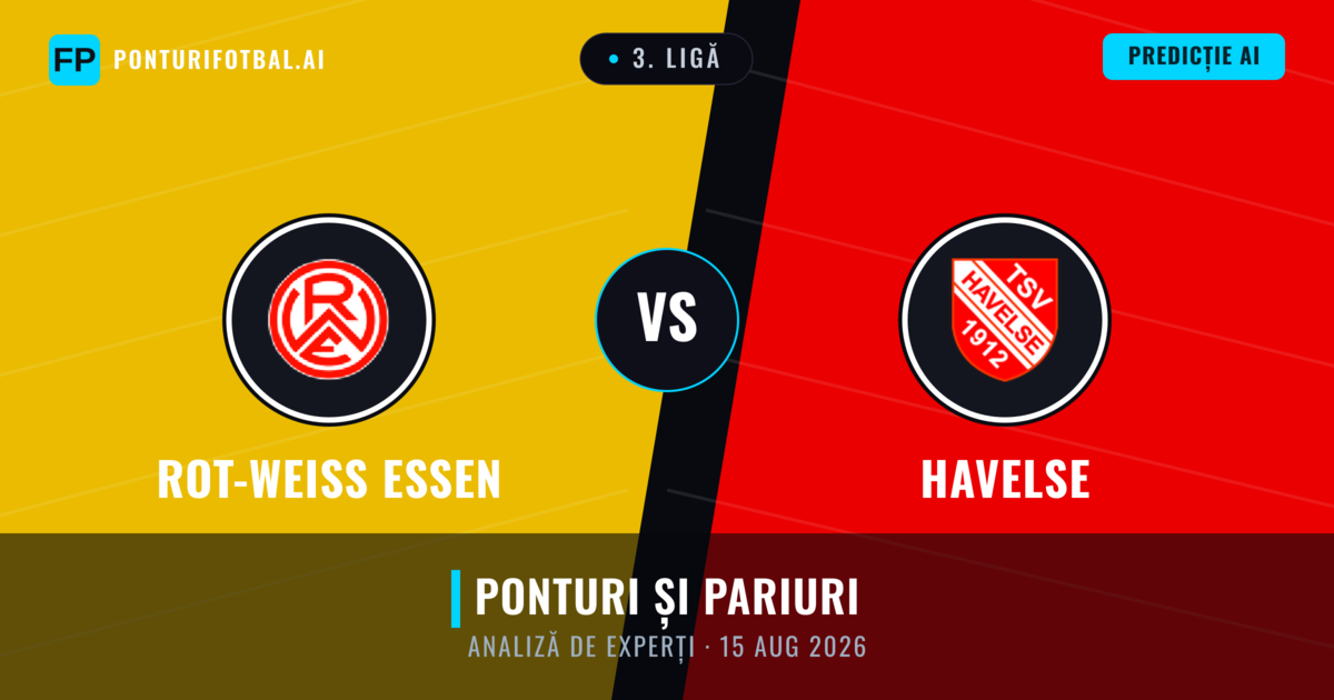 Rot-Weiß Essen vs Havelse — pronostic și avancronică meci