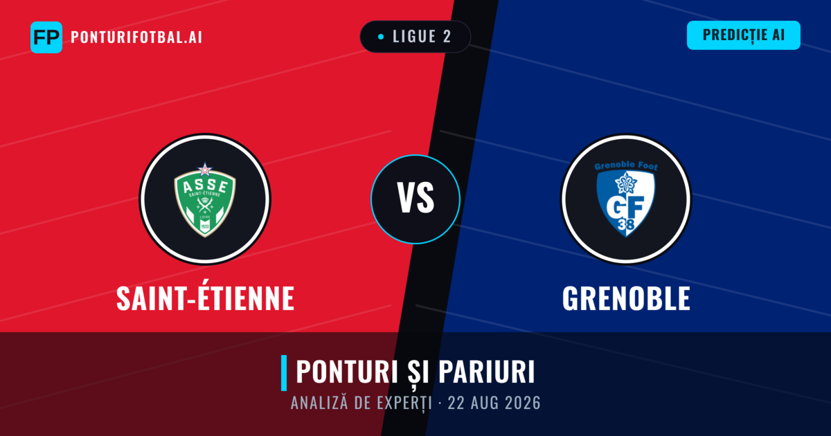 Saint-Étienne vs Grenoble — pronostic și avancronică meci