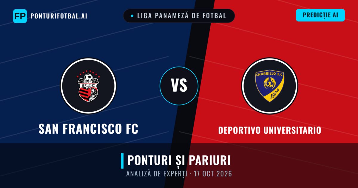 San Francisco FC vs Deportivo Universitario — pronostic și avancronică meci