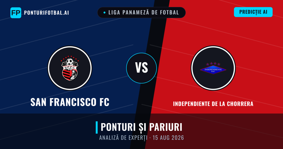 San Francisco FC vs Independiente de La Chorrera — pronostic și avancronică meci