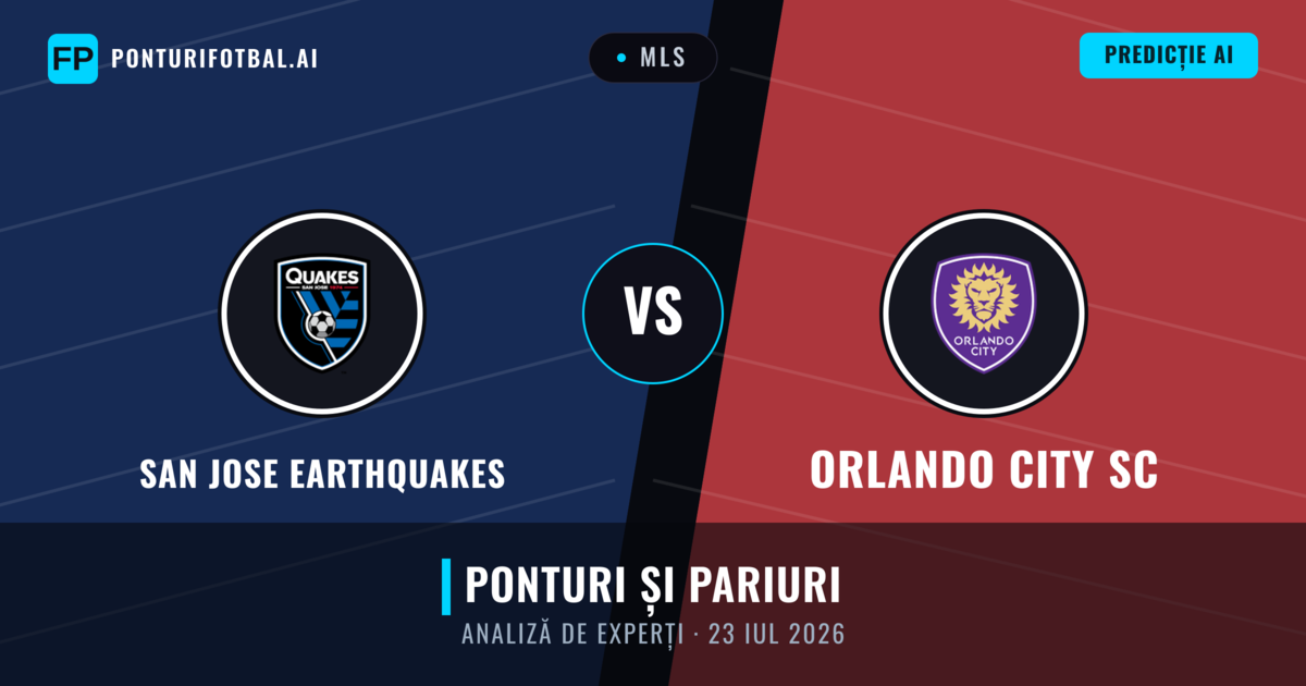 San Jose Earthquakes vs Orlando City SC — pronostic și avancronică meci