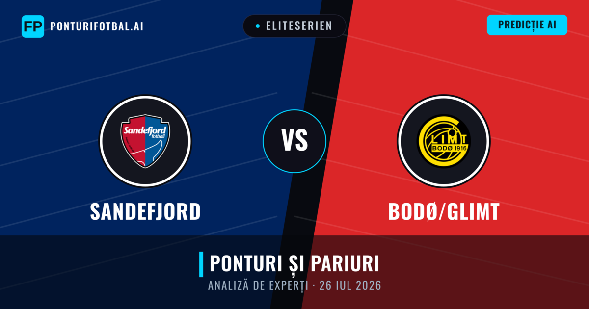 Sandefjord vs Bodø/Glimt — pronostic și avancronică meci