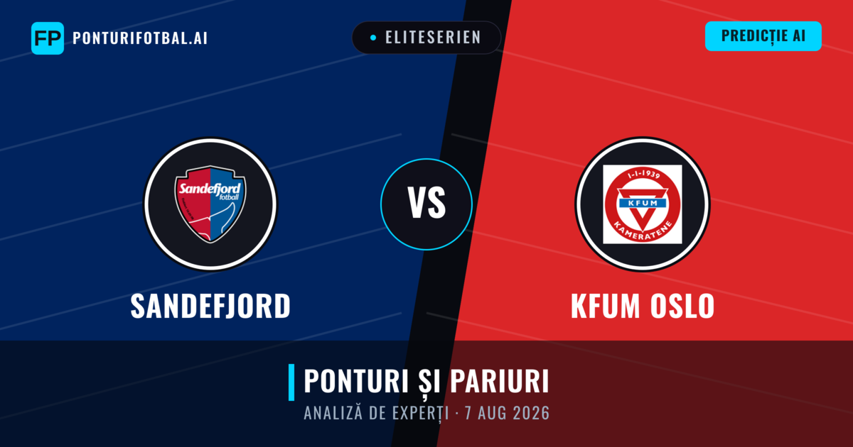 Sandefjord vs KFUM Oslo — pronostic și avancronică meci