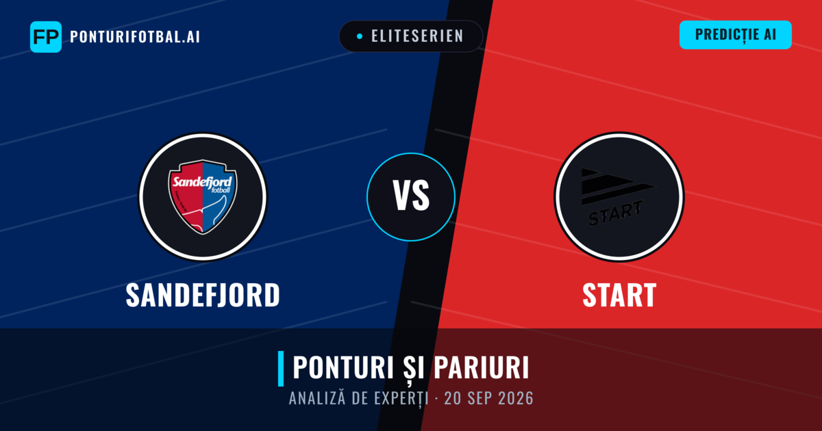 Sandefjord vs Start — pronostic și avancronică meci