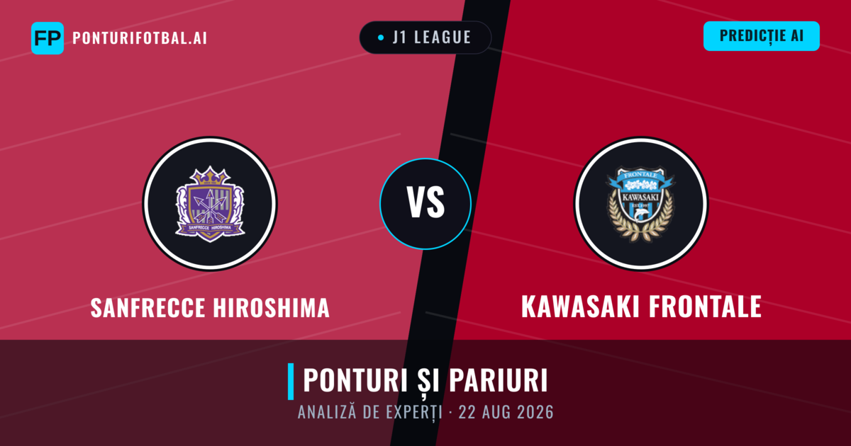 Sanfrecce Hiroshima vs Kawasaki Frontale — pronostic și avancronică meci