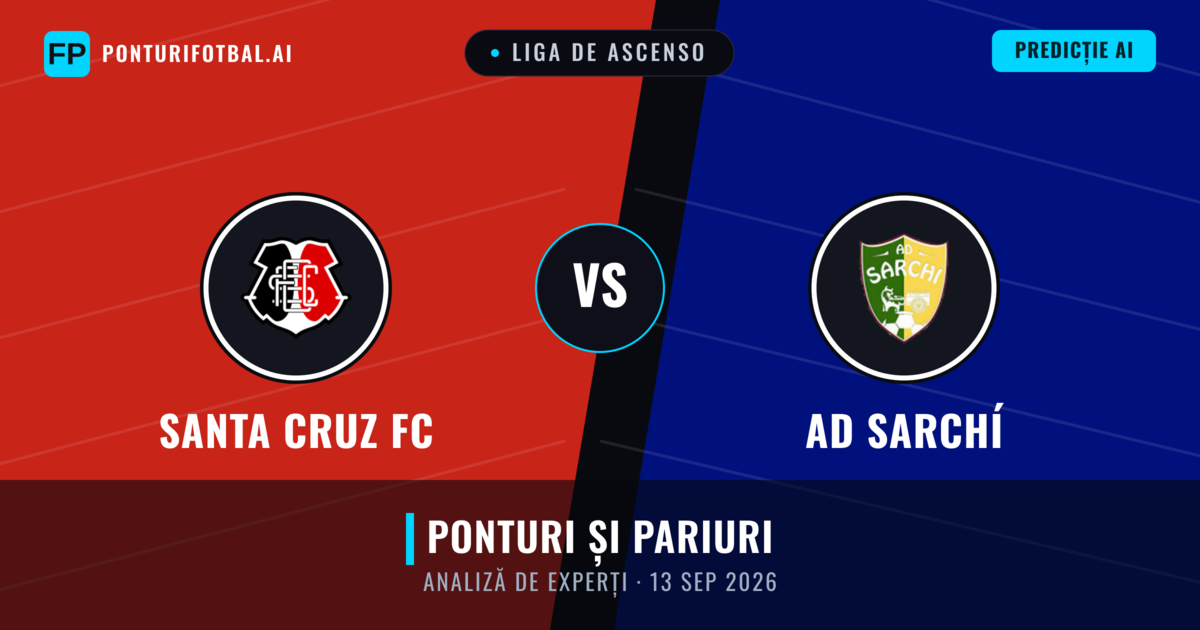 Santa Cruz FC vs AD Sarchí — pronostic și avancronică meci