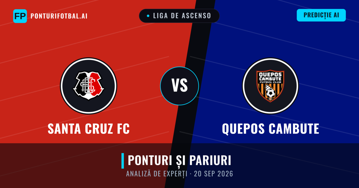Santa Cruz FC vs Quepos Cambute — pronostic și avancronică meci