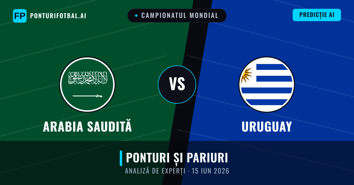 Arabia Saudită vs Uruguay — pronostic și avancronică meci