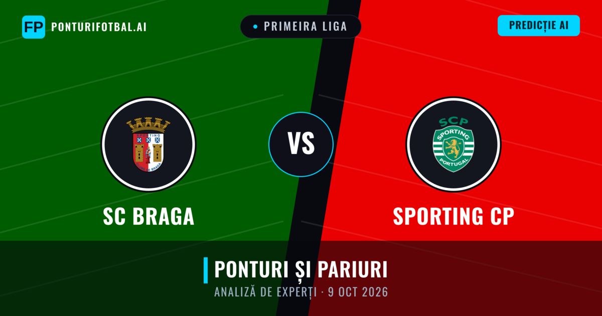 SC Braga vs Sporting CP — pronostic și avancronică meci