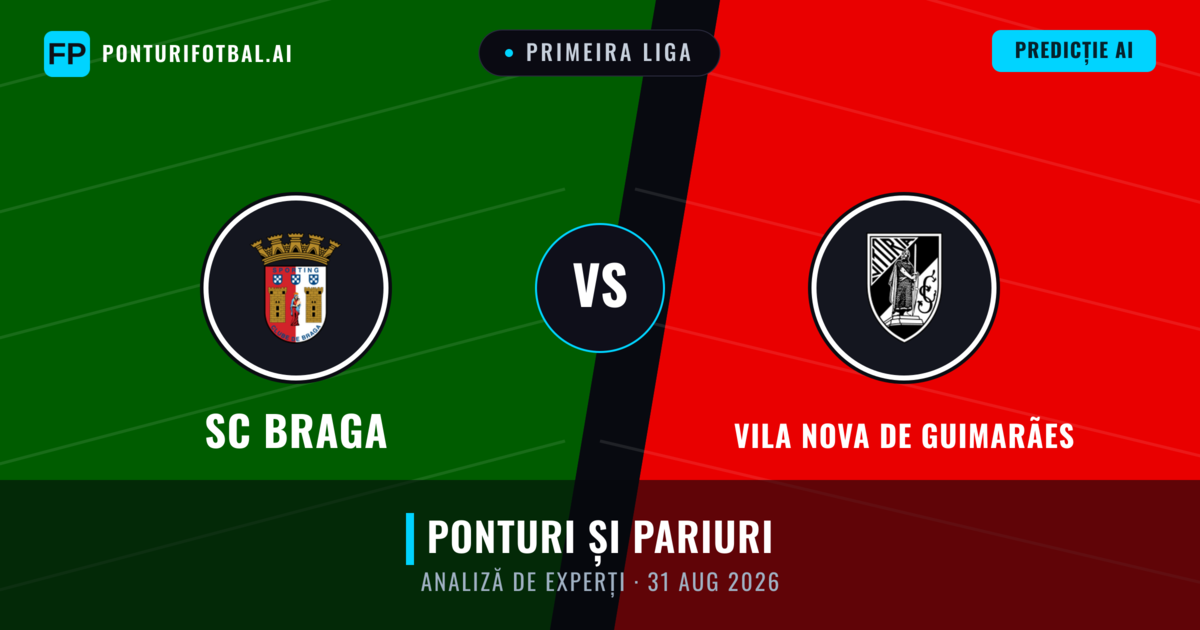 SC Braga vs Vila Nova de Guimarães — pronostic și avancronică meci