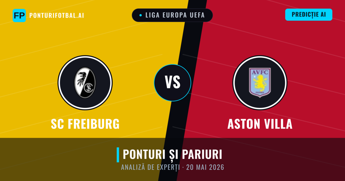 SC Freiburg vs Aston Villa — pronostic și avancronică meci