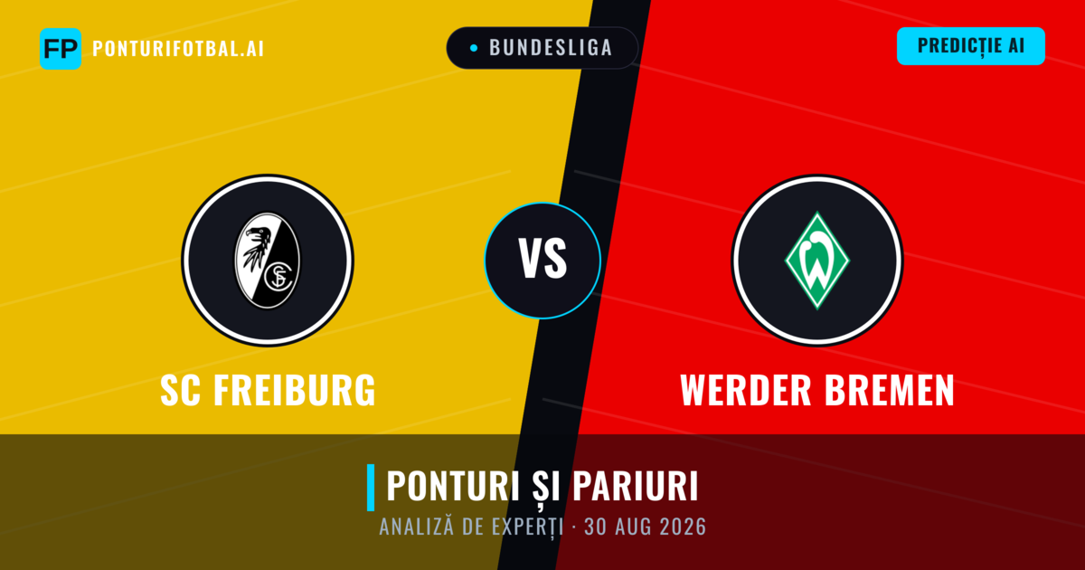 SC Freiburg vs Werder Bremen — pronostic și avancronică meci