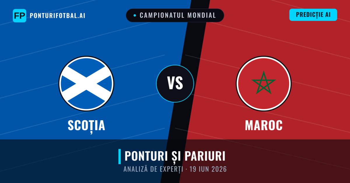 Scoția vs Maroc — pronostic și avancronică meci