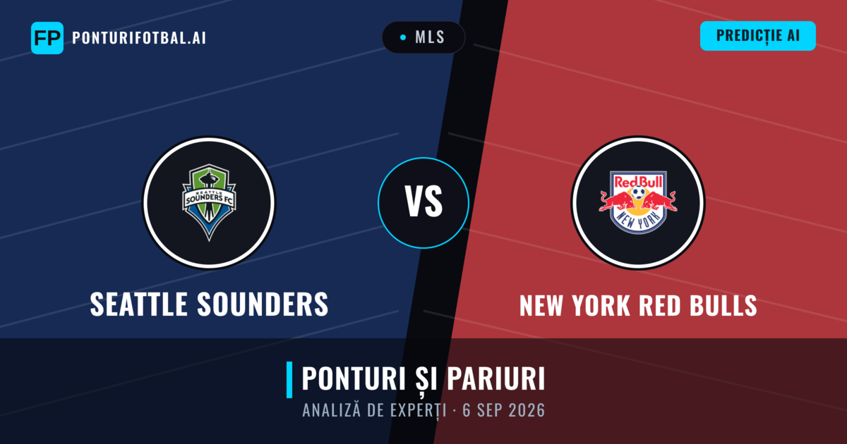 Seattle Sounders vs New York Red Bulls — pronostic și avancronică meci