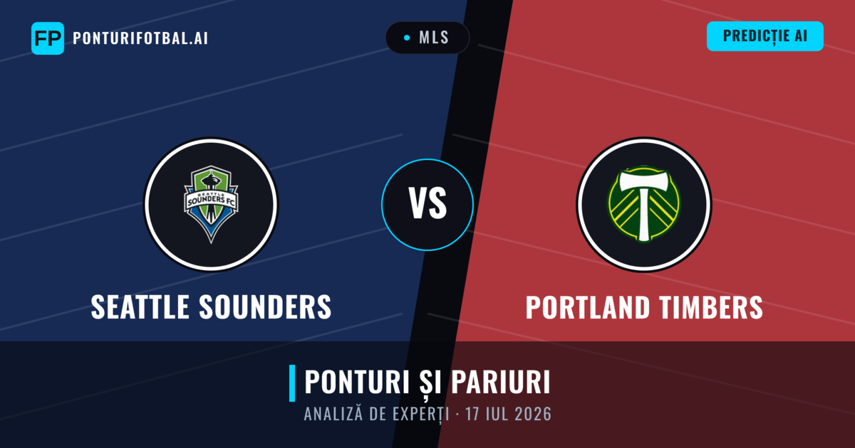 Seattle Sounders vs Portland Timbers — pronostic și avancronică meci