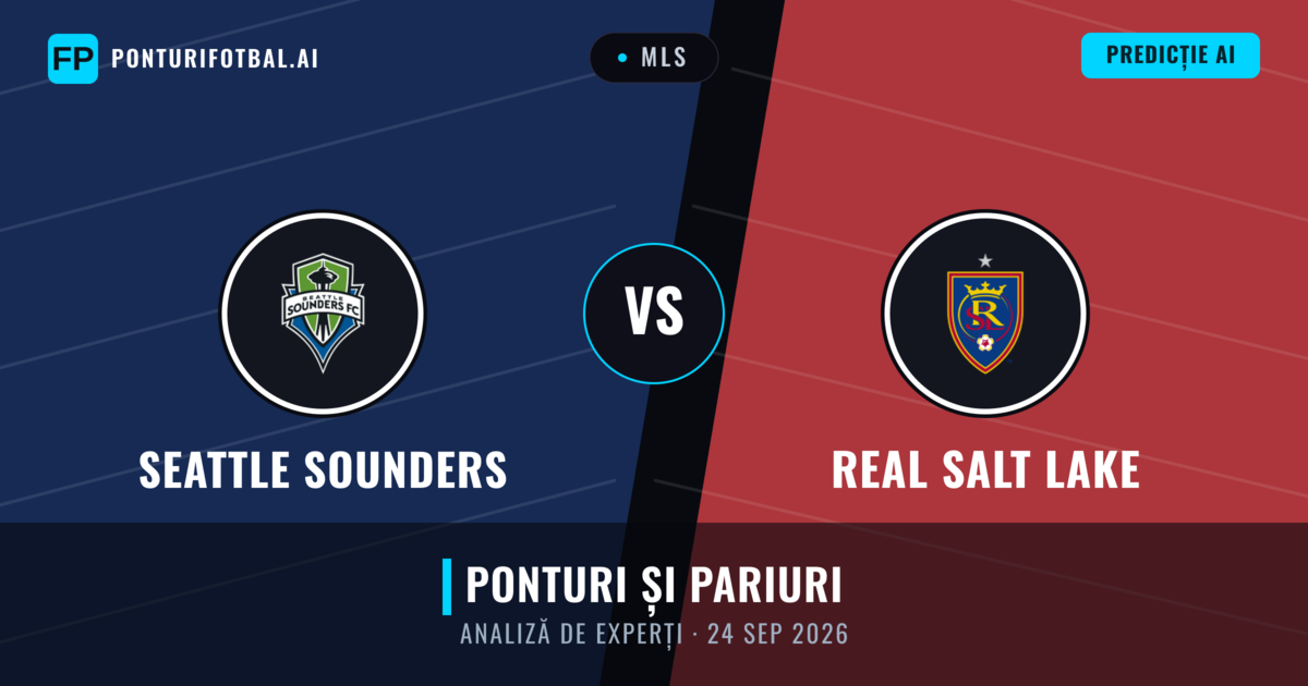 Seattle Sounders vs Real Salt Lake — pronostic și avancronică meci