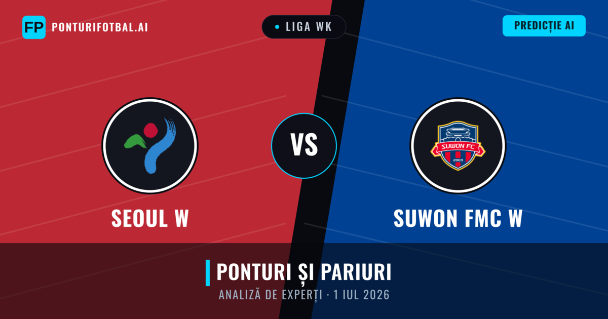 Seoul W vs Suwon FMC W — pronostic și avancronică meci