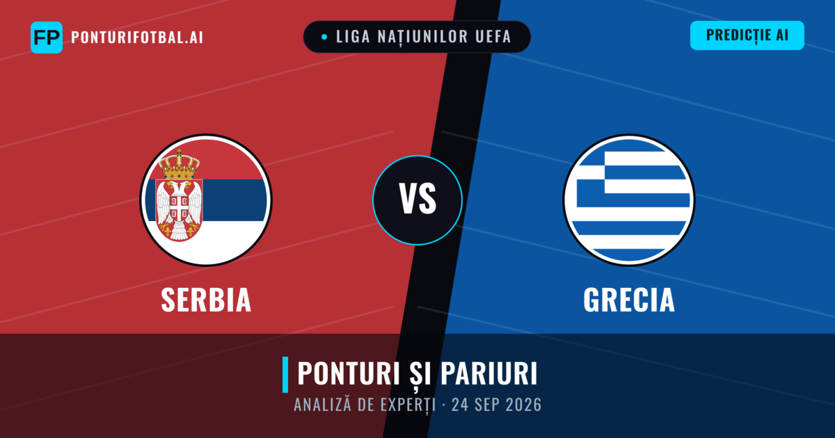 Serbia vs Grecia — pronostic și avancronică meci