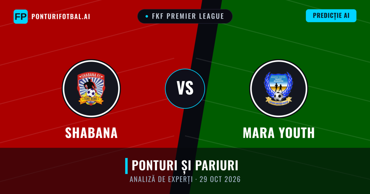 Shabana vs Mara Youth — pronostic și avancronică meci