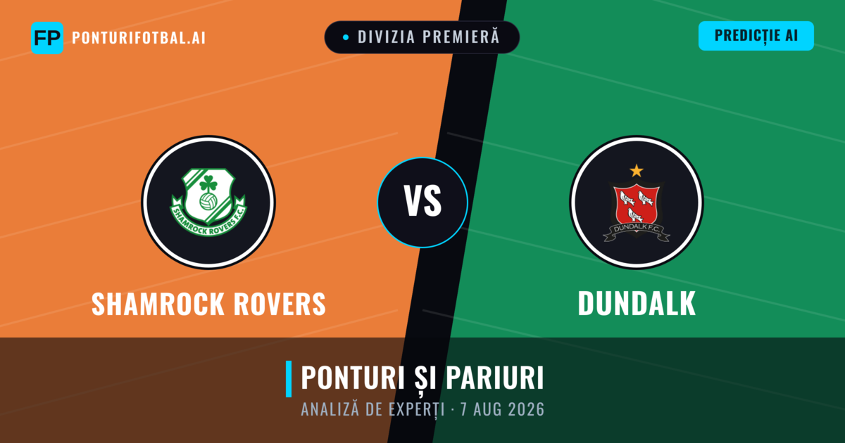 Shamrock Rovers vs Dundalk — pronostic și avancronică meci