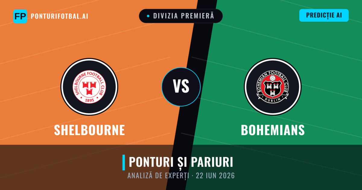 Shelbourne vs Bohemians — pronostic și avancronică meci