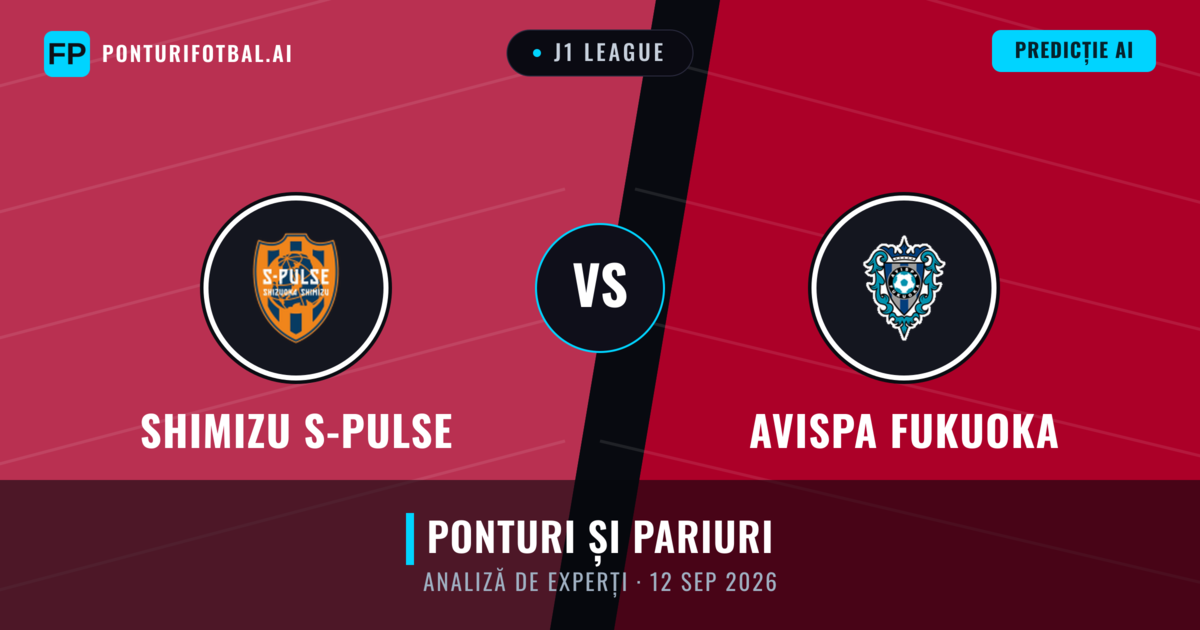 Shimizu S-Pulse vs Avispa Fukuoka — pronostic și avancronică meci