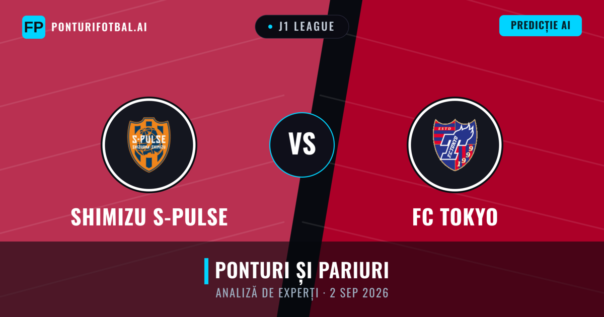 Shimizu S-Pulse vs FC Tokyo — pronostic și avancronică meci