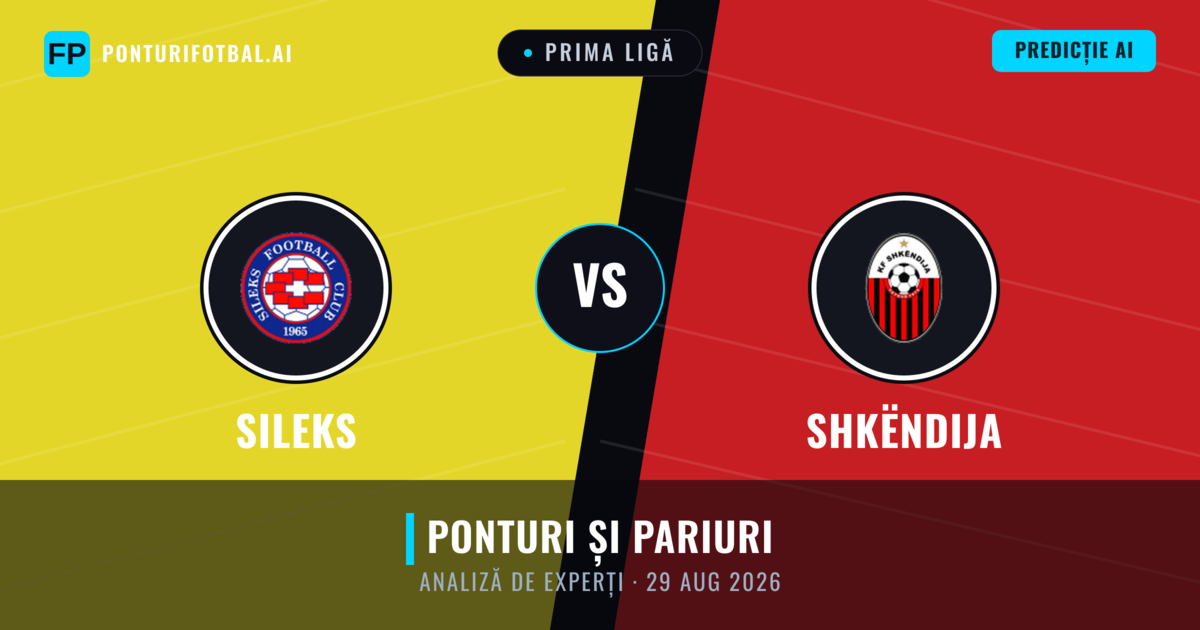 Sileks vs Shkëndija — pronostic și avancronică meci