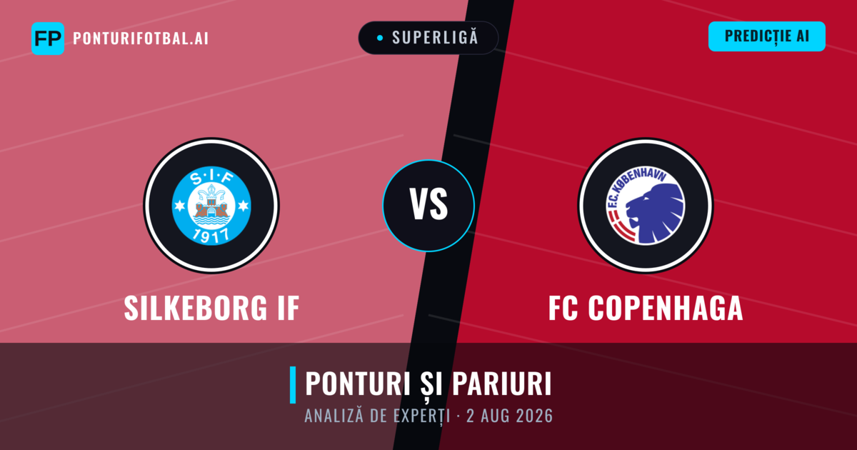 Silkeborg IF vs FC Copenhaga — pronostic și avancronică meci