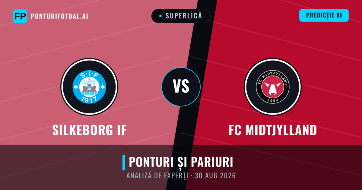 Silkeborg IF vs FC Midtjylland — pronostic și avancronică meci