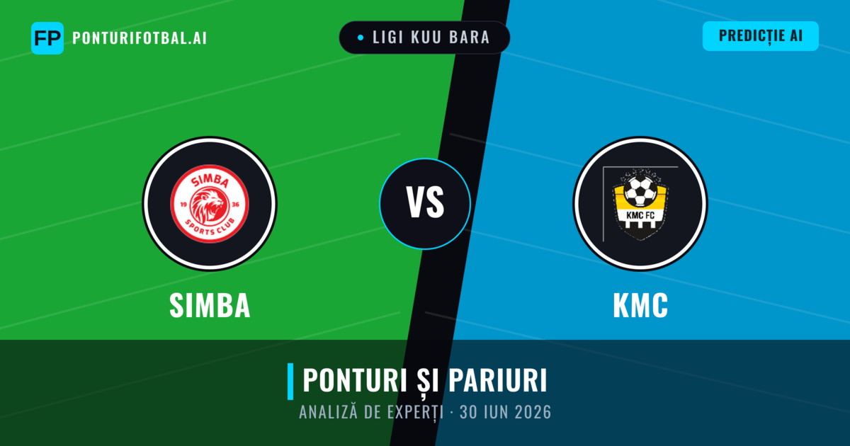 Simba vs KMC — pronostic și avancronică meci