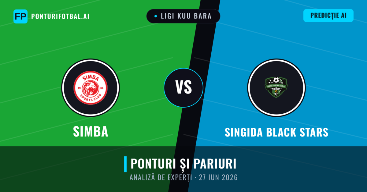 Simba vs Singida Black Stars — pronostic și avancronică meci