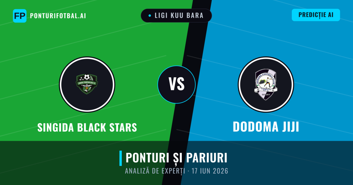 Singida Black Stars vs Dodoma Jiji — pronostic și avancronică meci