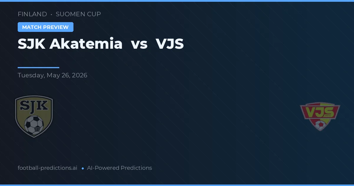 SJK Akatemia vs SJK — pronostic și avancronică meci