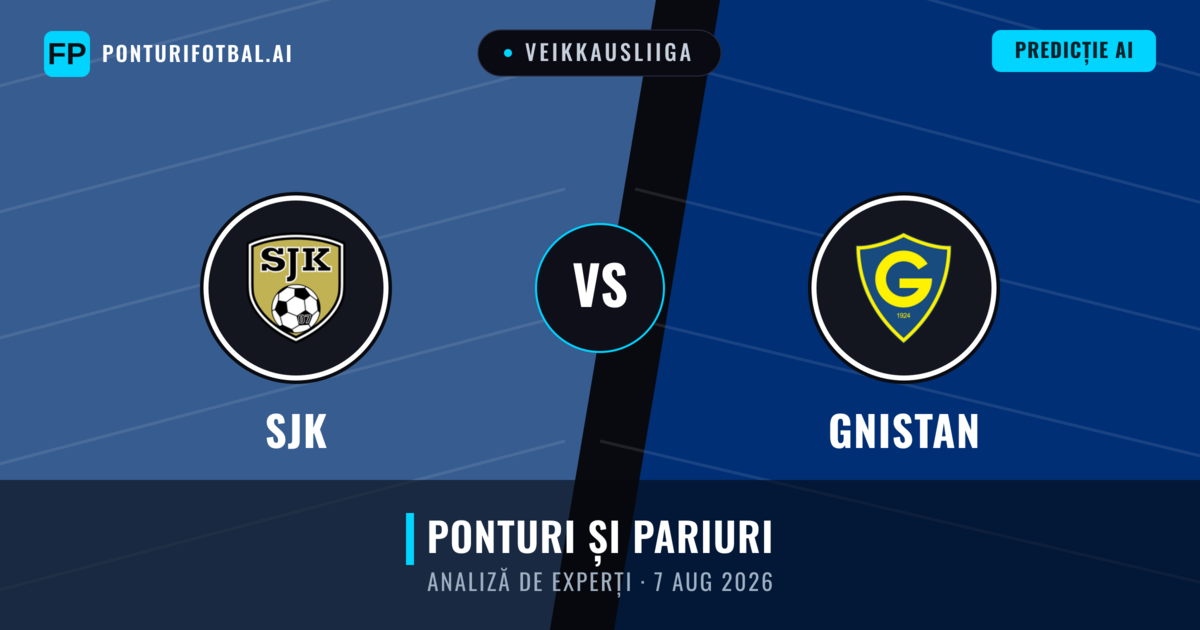 SJK vs Gnistan — pronostic și avancronică meci