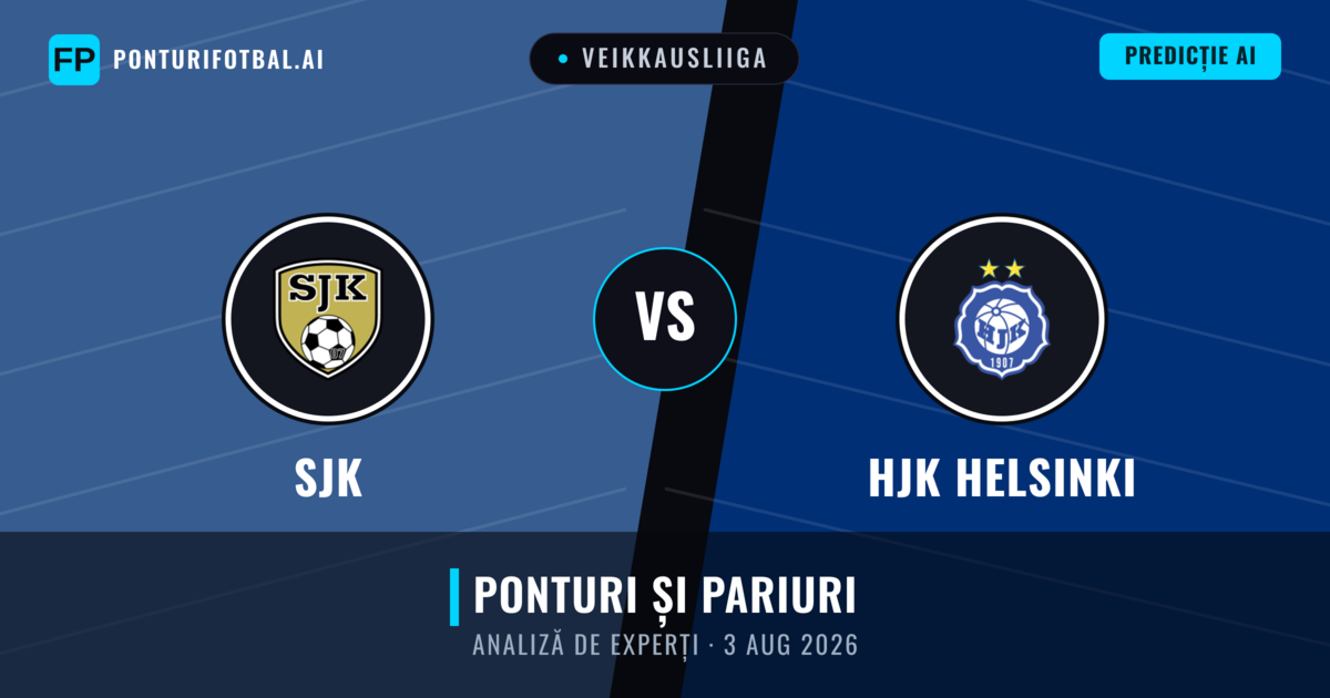 SJK vs HJK Helsinki — pronostic și avancronică meci