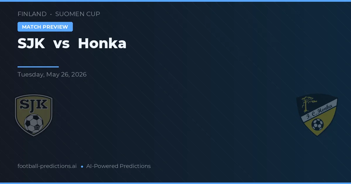 Honka vs VJS — pronostic și avancronică meci